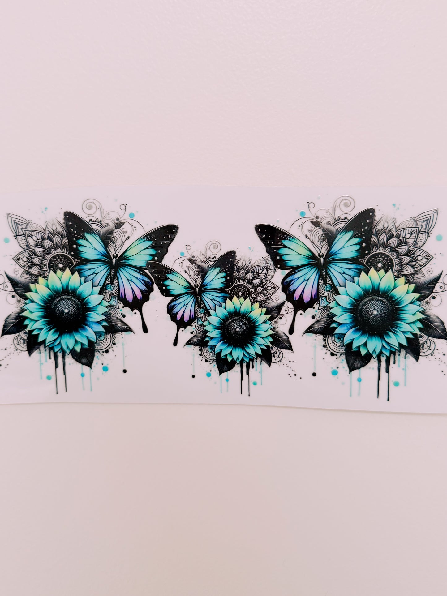 Butterfly and Flower Wrap