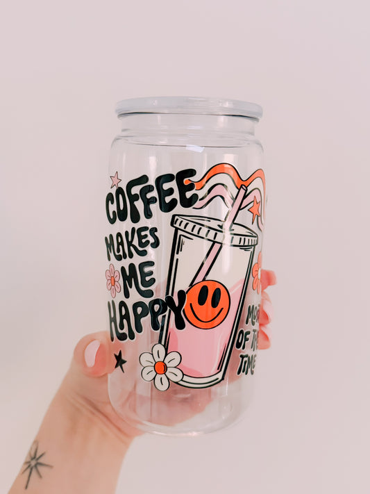 Coffee Makes Me Happy Wrap