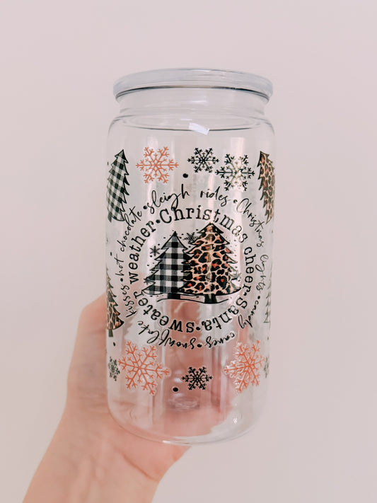 Cheetah Christmas Wrap