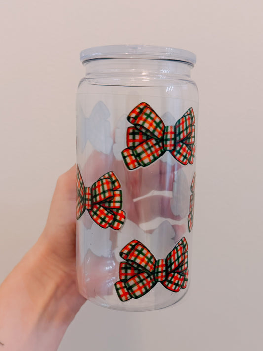 Plaid Bows Wrap