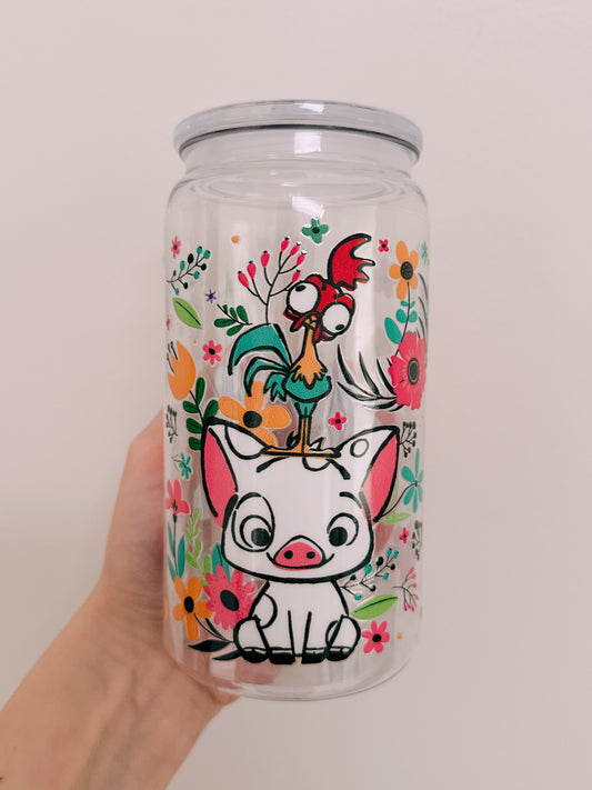 Floral Characters Wrap #2
