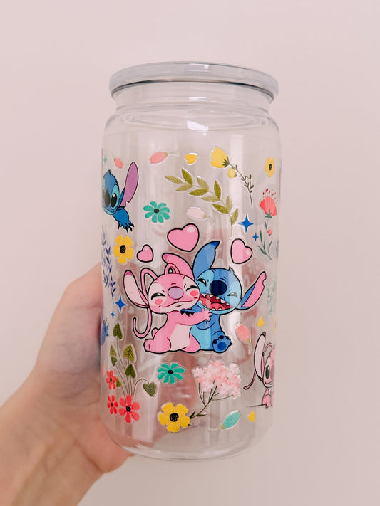 Floral Angel and Stitch Wrap