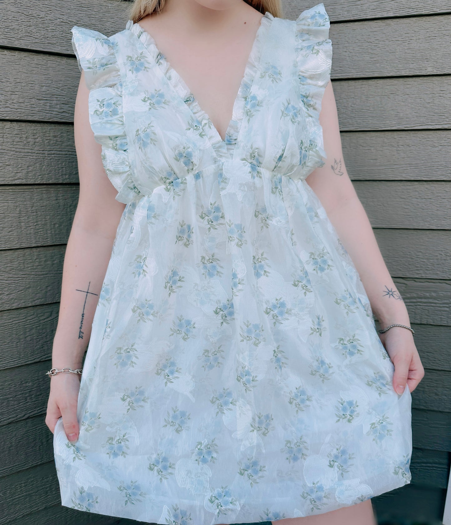 Floral Baby Doll Dress