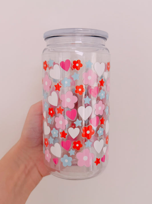 Colorful Heart Wrap