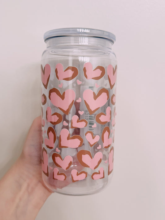Pink Hearts Wrap