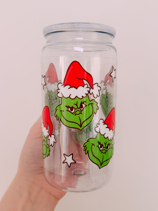 Grinch and Stars Wrap