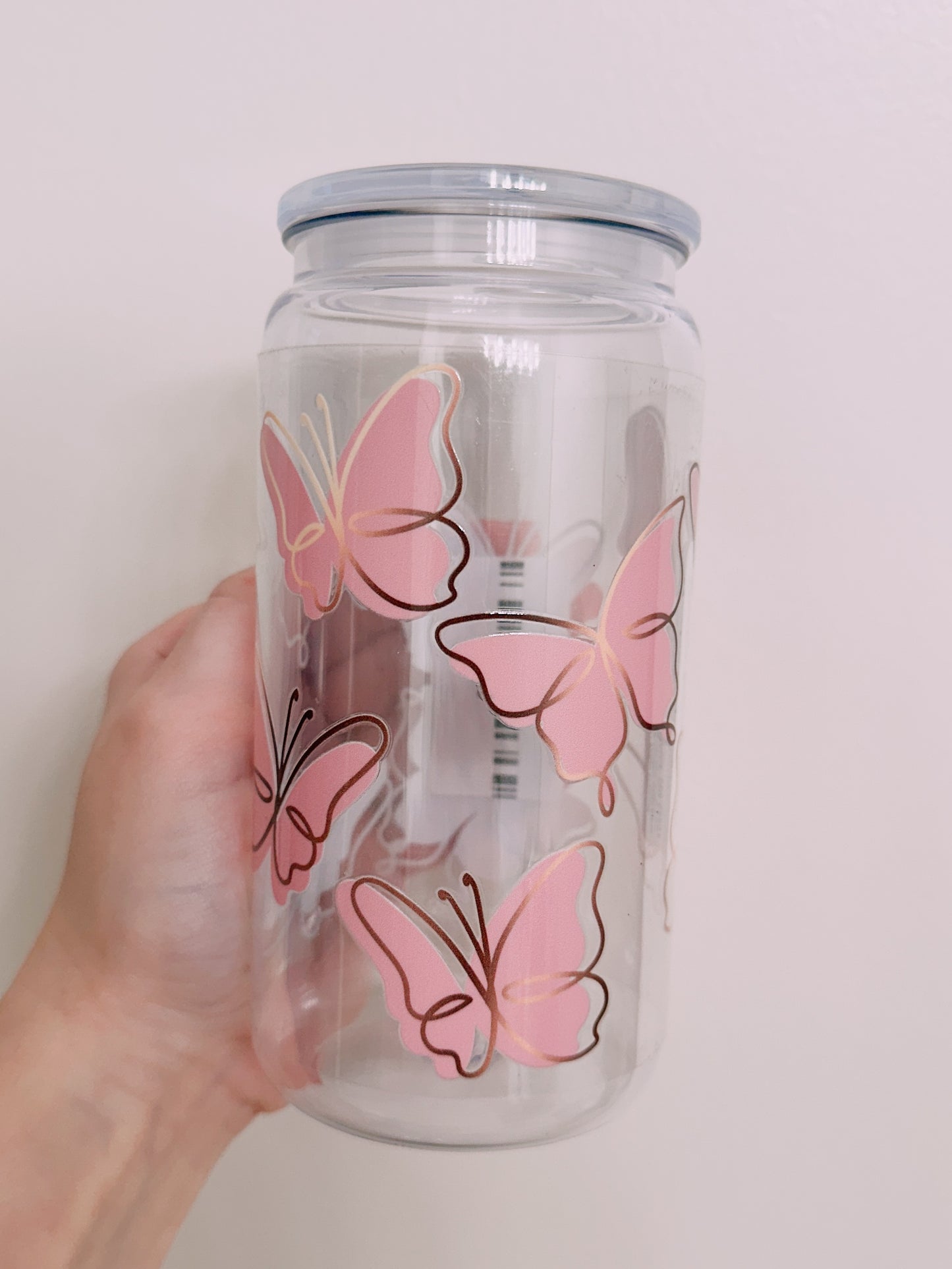 Pink Butterfly Wrap