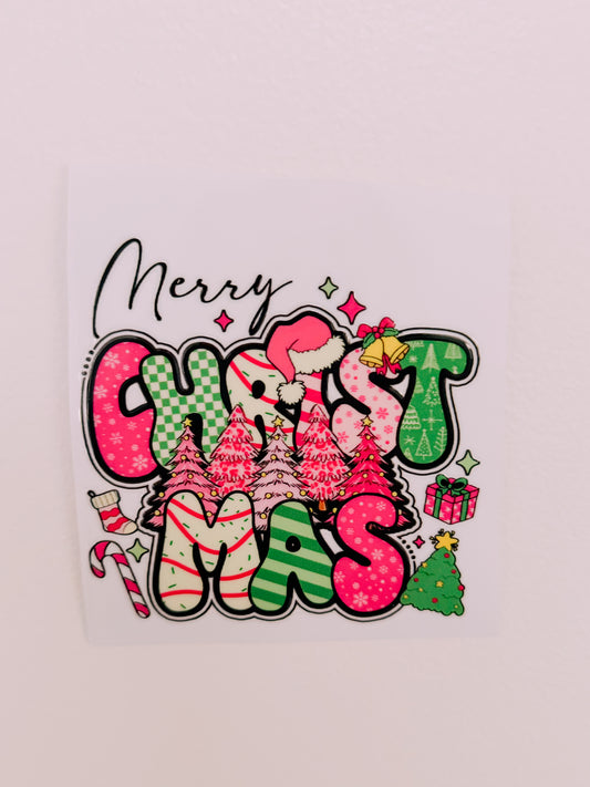 Pink Christmas Wrap