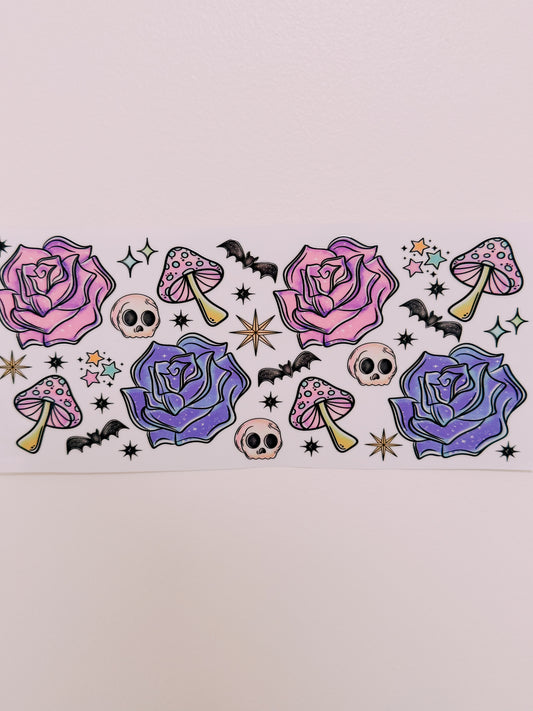 Rose and Skull Wrap