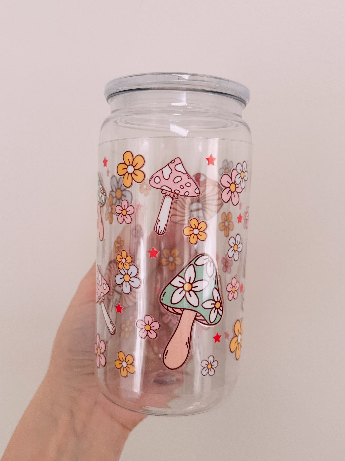 Mushrooms and Flowers Wrap