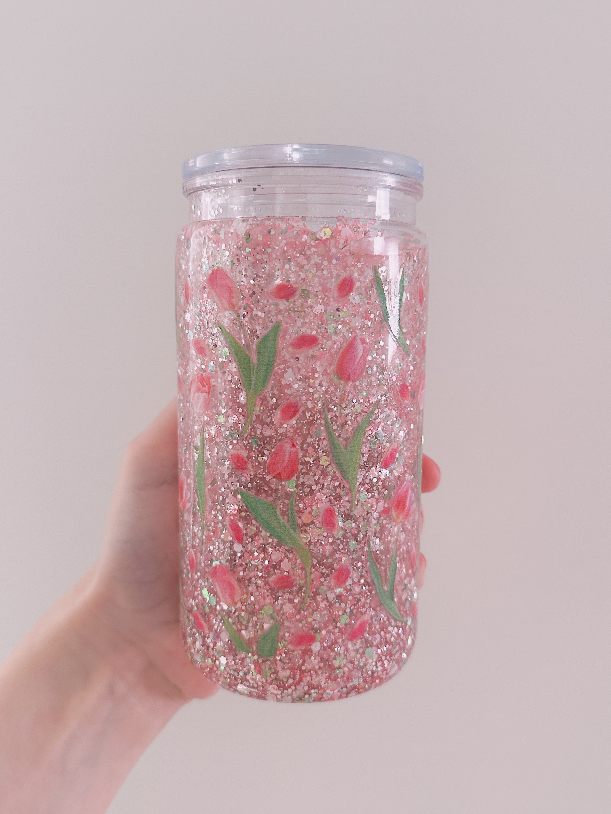 Tulips 16oz Snow Globe - READY TO SHIP