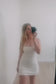 Cream Sweetheart Active Dress