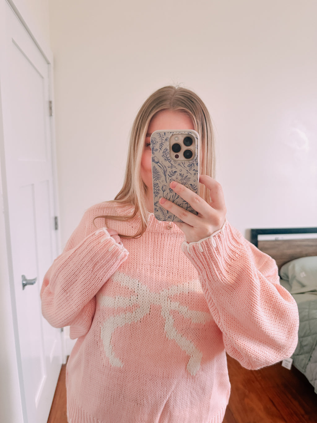 Eloise Bow Knit *1 LEFT*