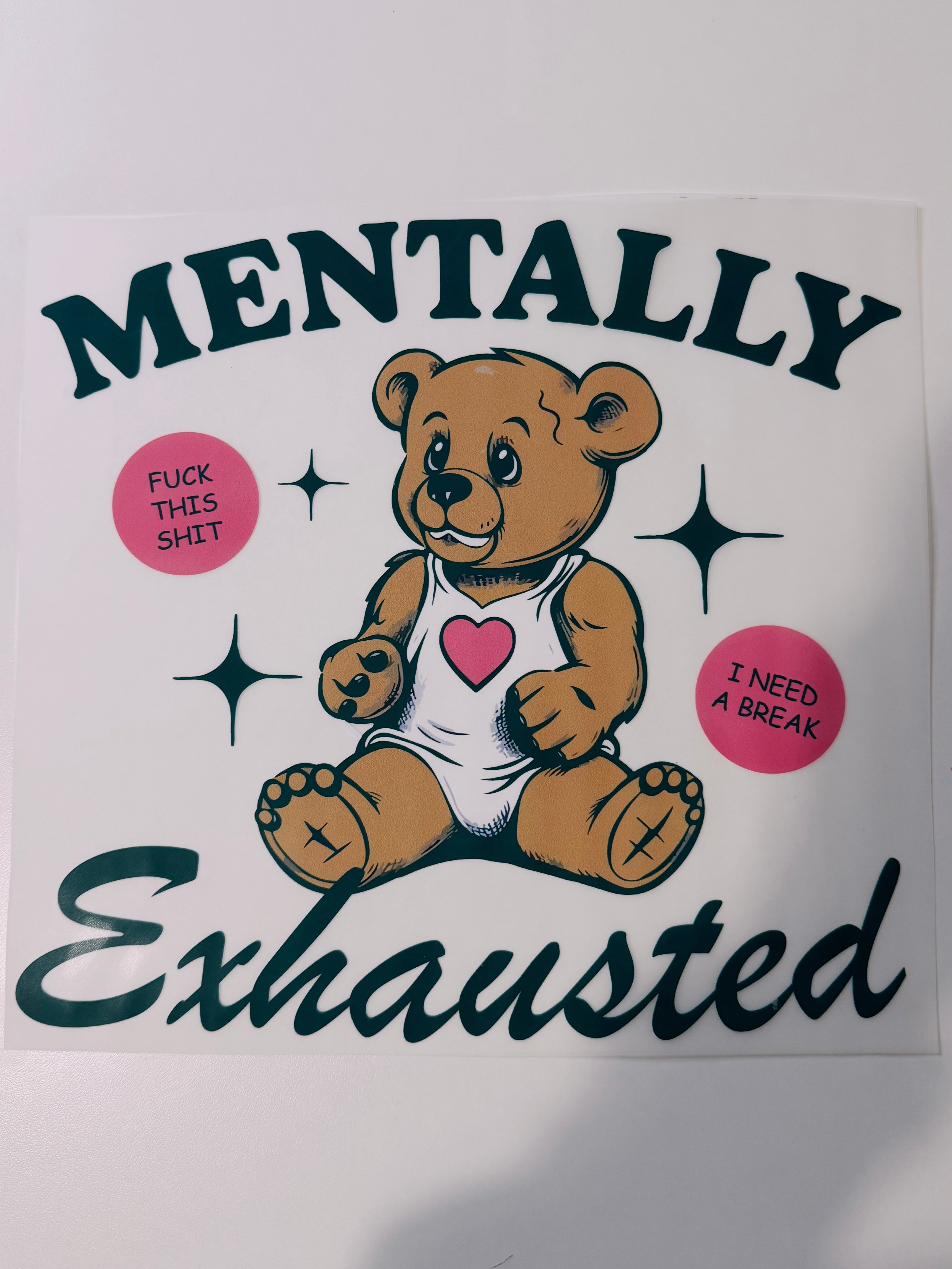 Mentally exhausted Transfer