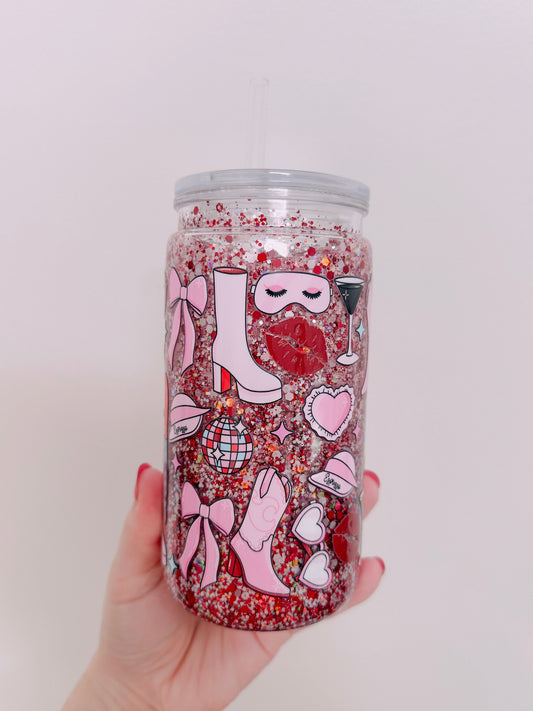 Short and Sweet 16oz Snow Globe - READY TO SHIP