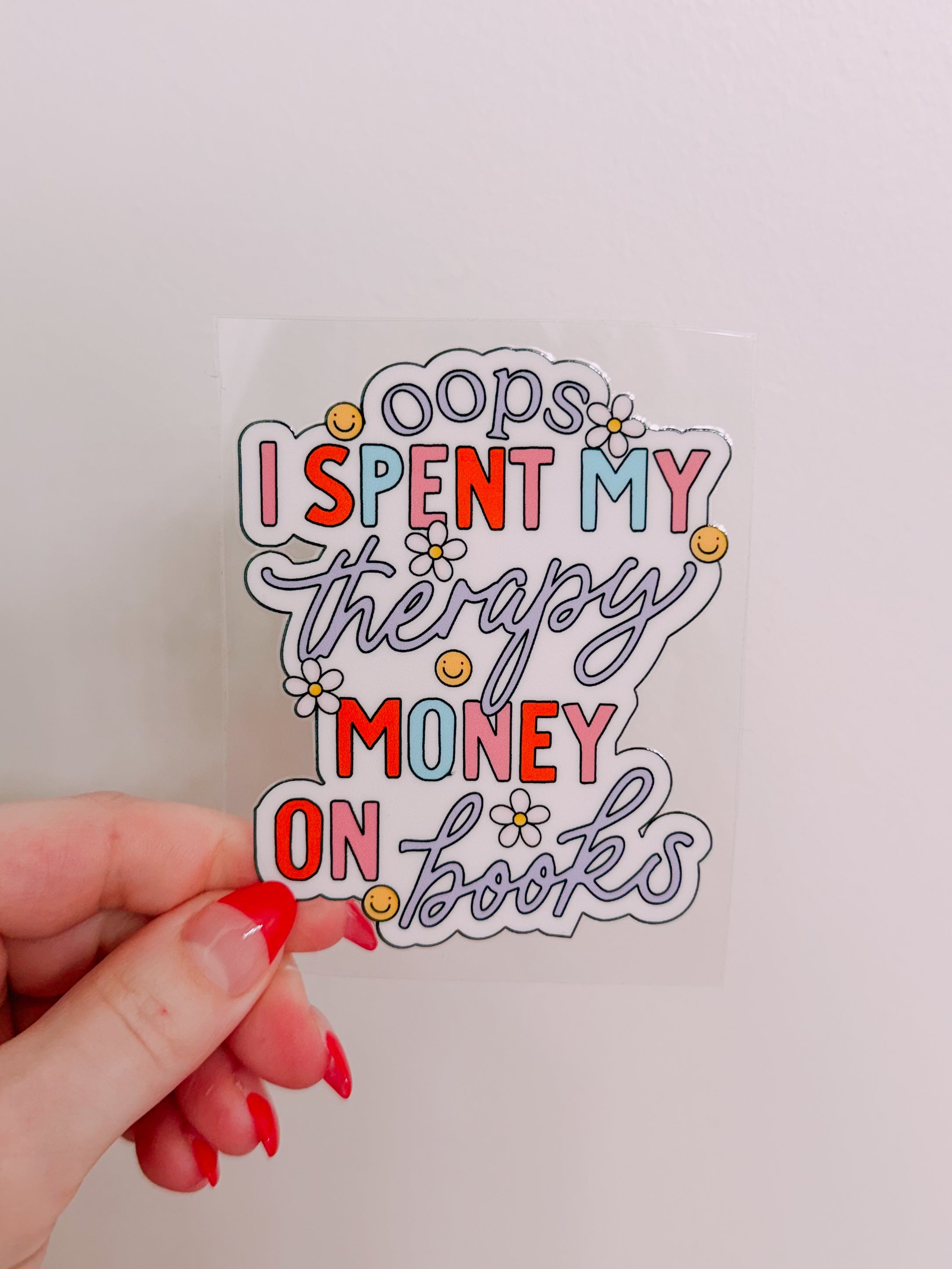 Spent money on books Wrap