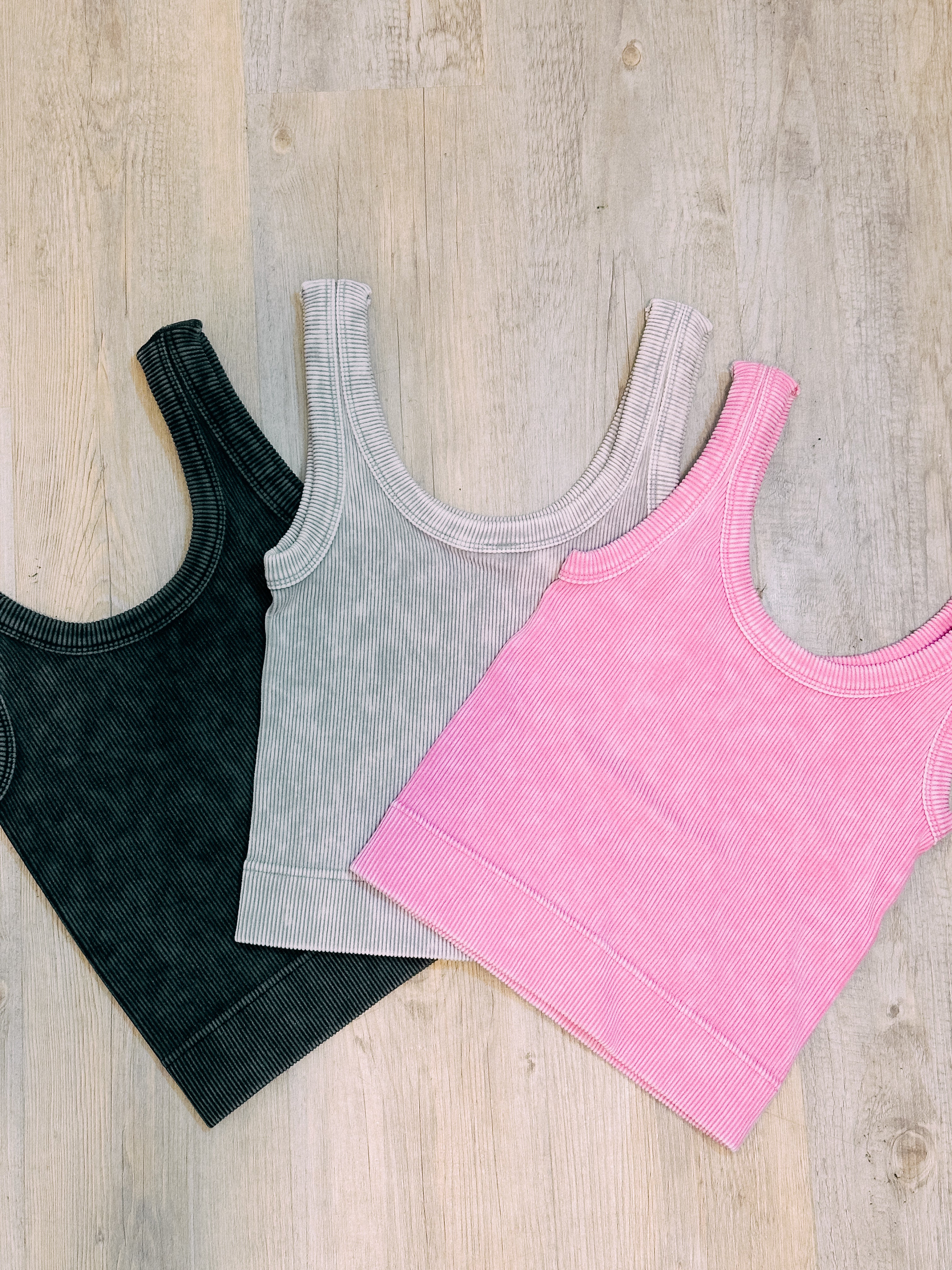 Ribbed Seamless Tank