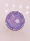 Purple Rhinestone Lid