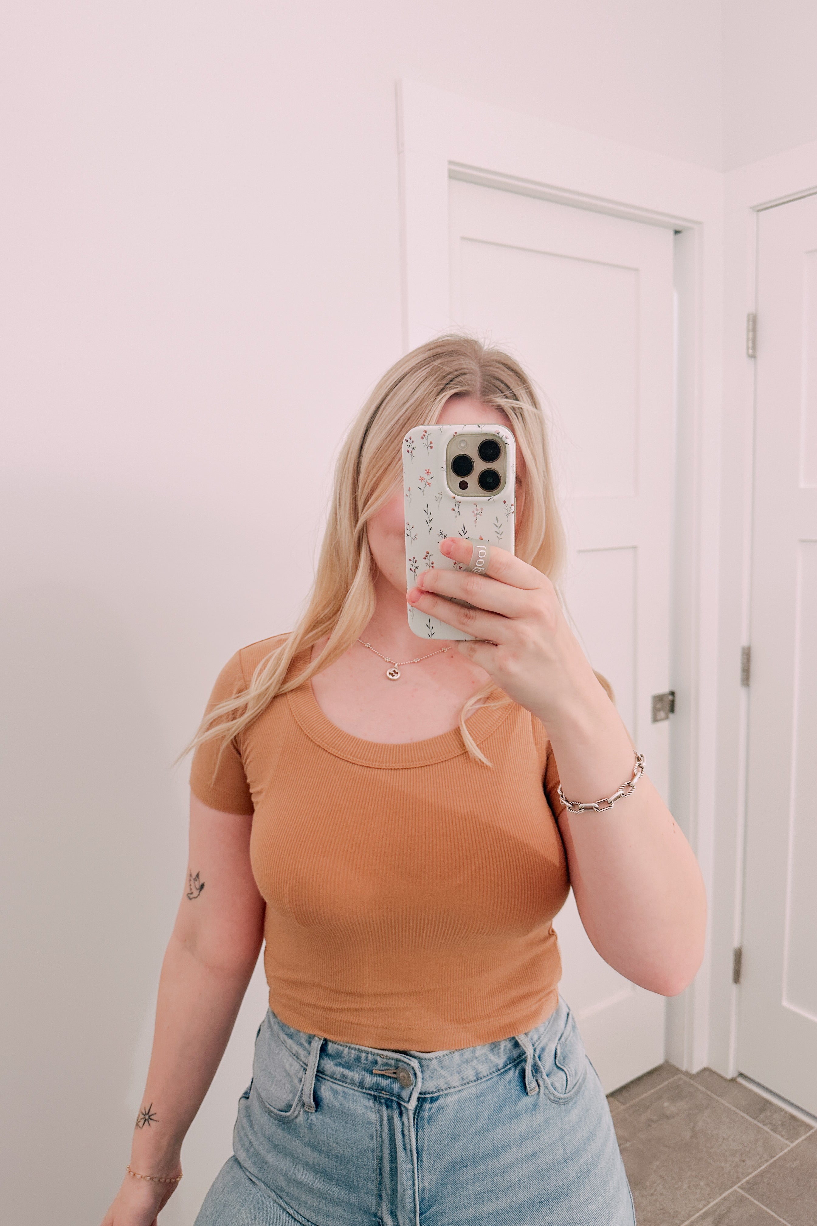 Tessa Ribbed Tee - 5 colors