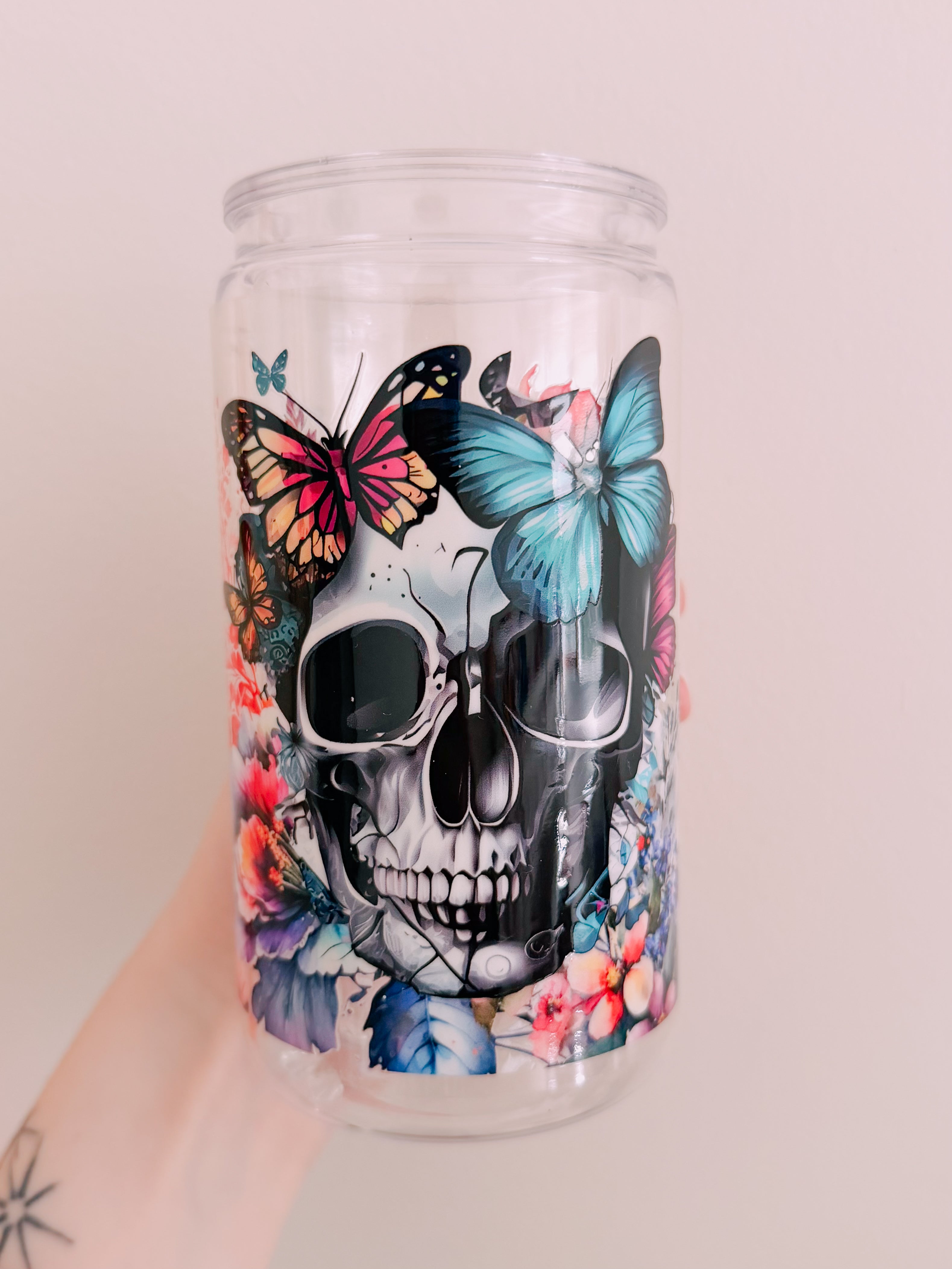Butterfly skull