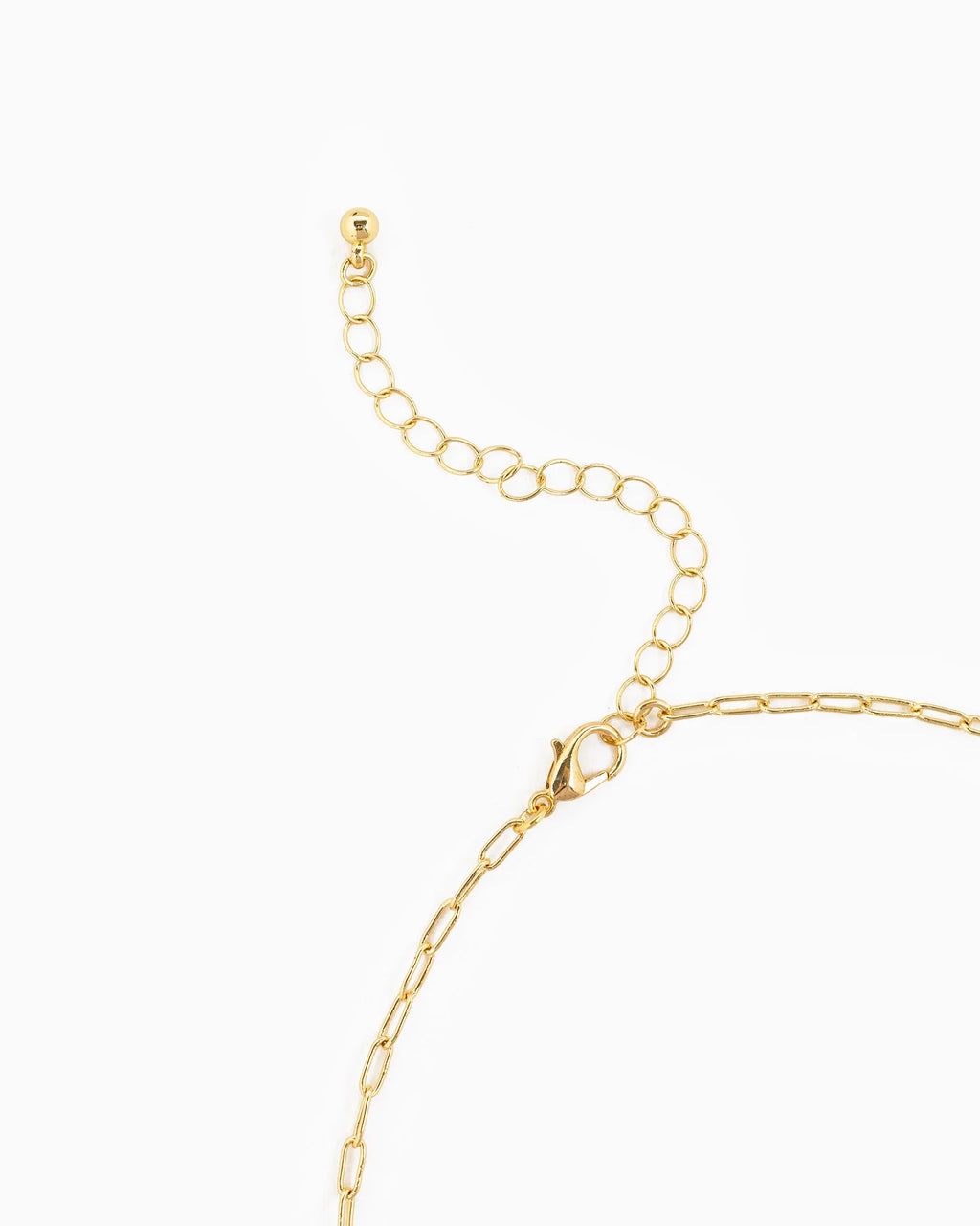 Pink Clover Charm Necklace