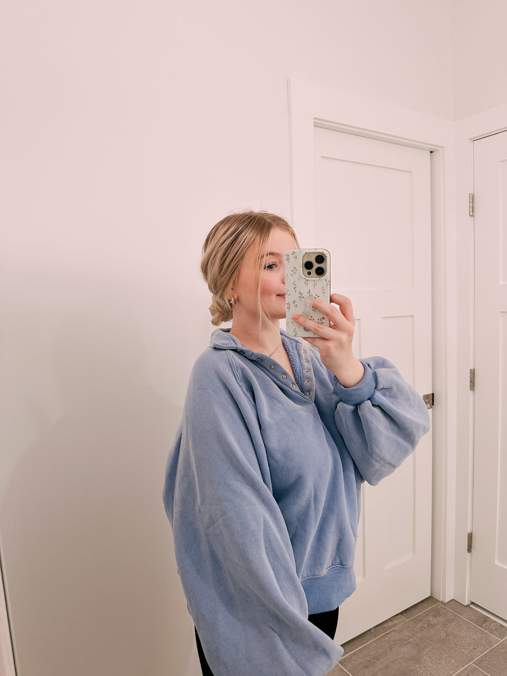 Piper Pullover Periwinkle