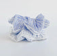 Coastal Blue Large Stripped Scrunchies