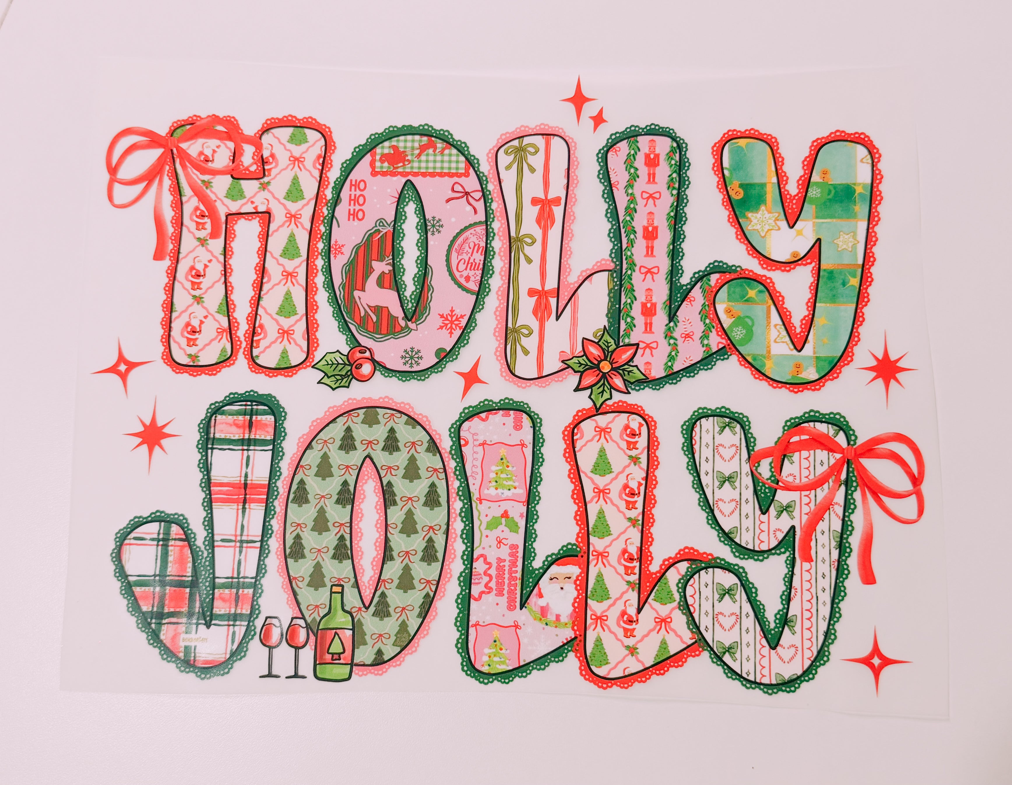 Holly Jolly Transfer