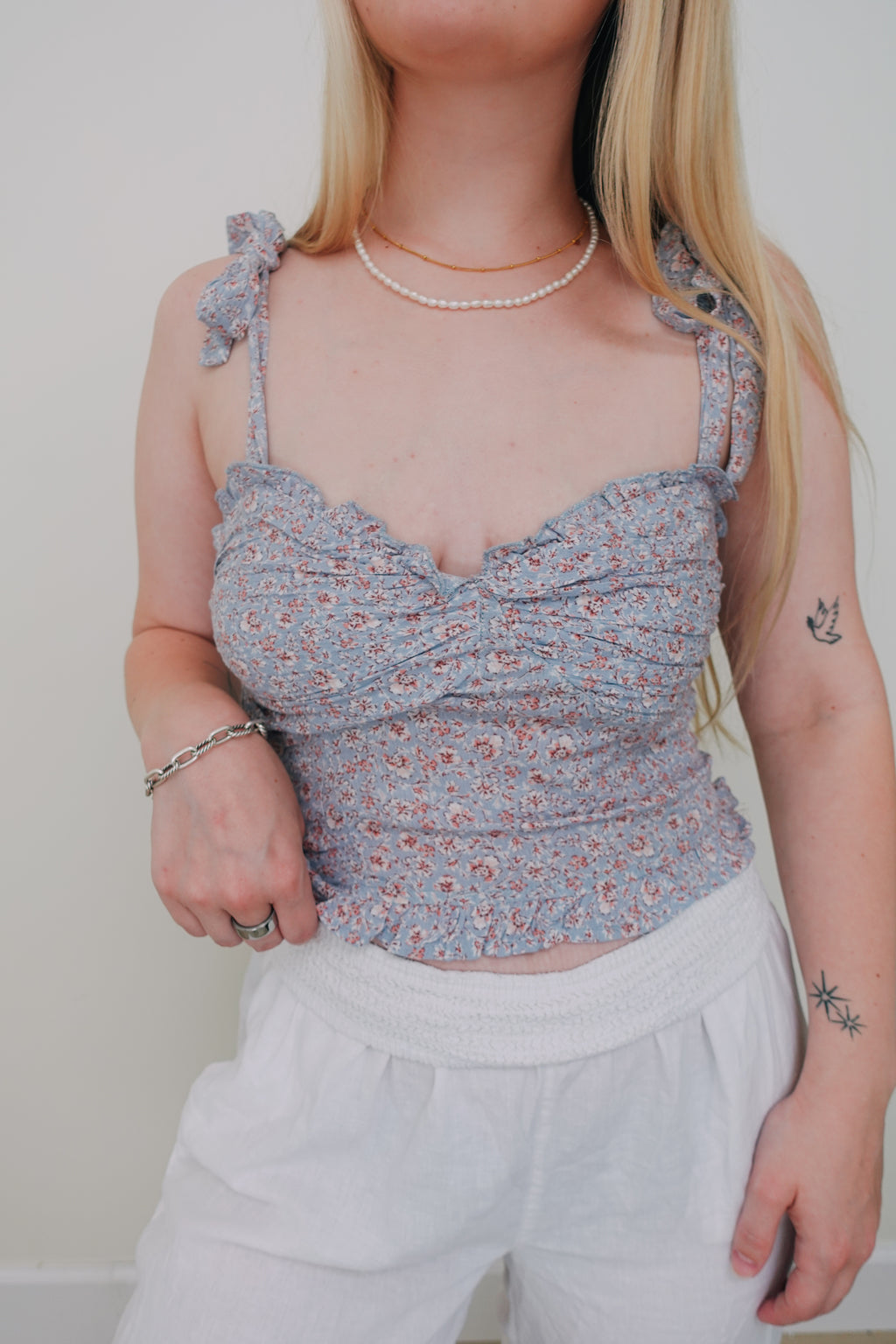 Floral Sweetheart Tank