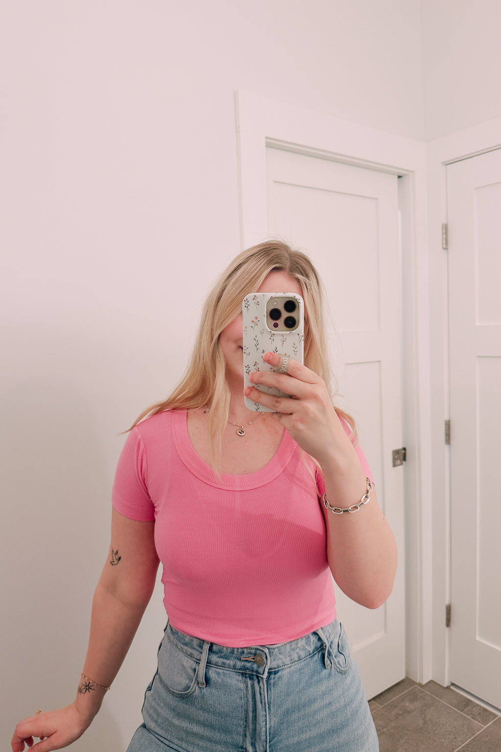 Tessa Ribbed Tee - 5 colors