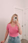 Tessa Ribbed Tee - 5 colors