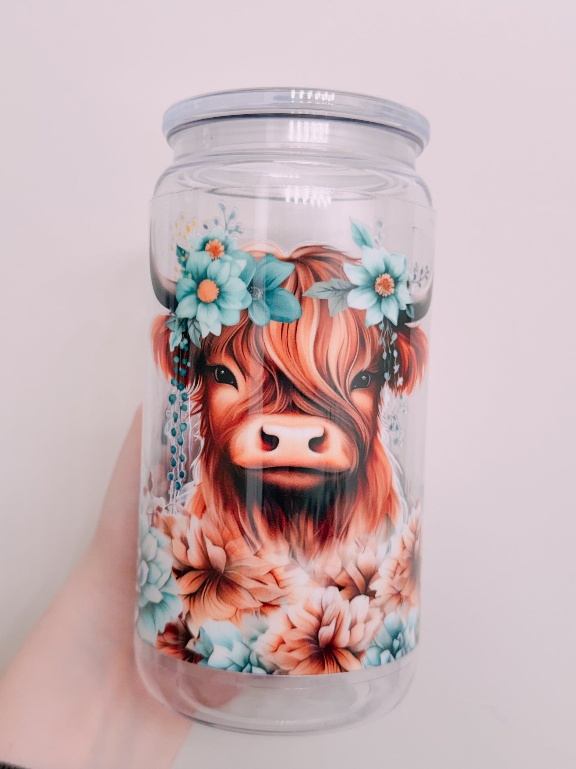 Floral cow wrap #1