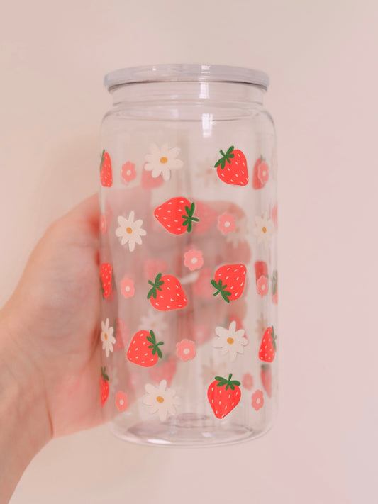 Strawberries and Flowers Wrap