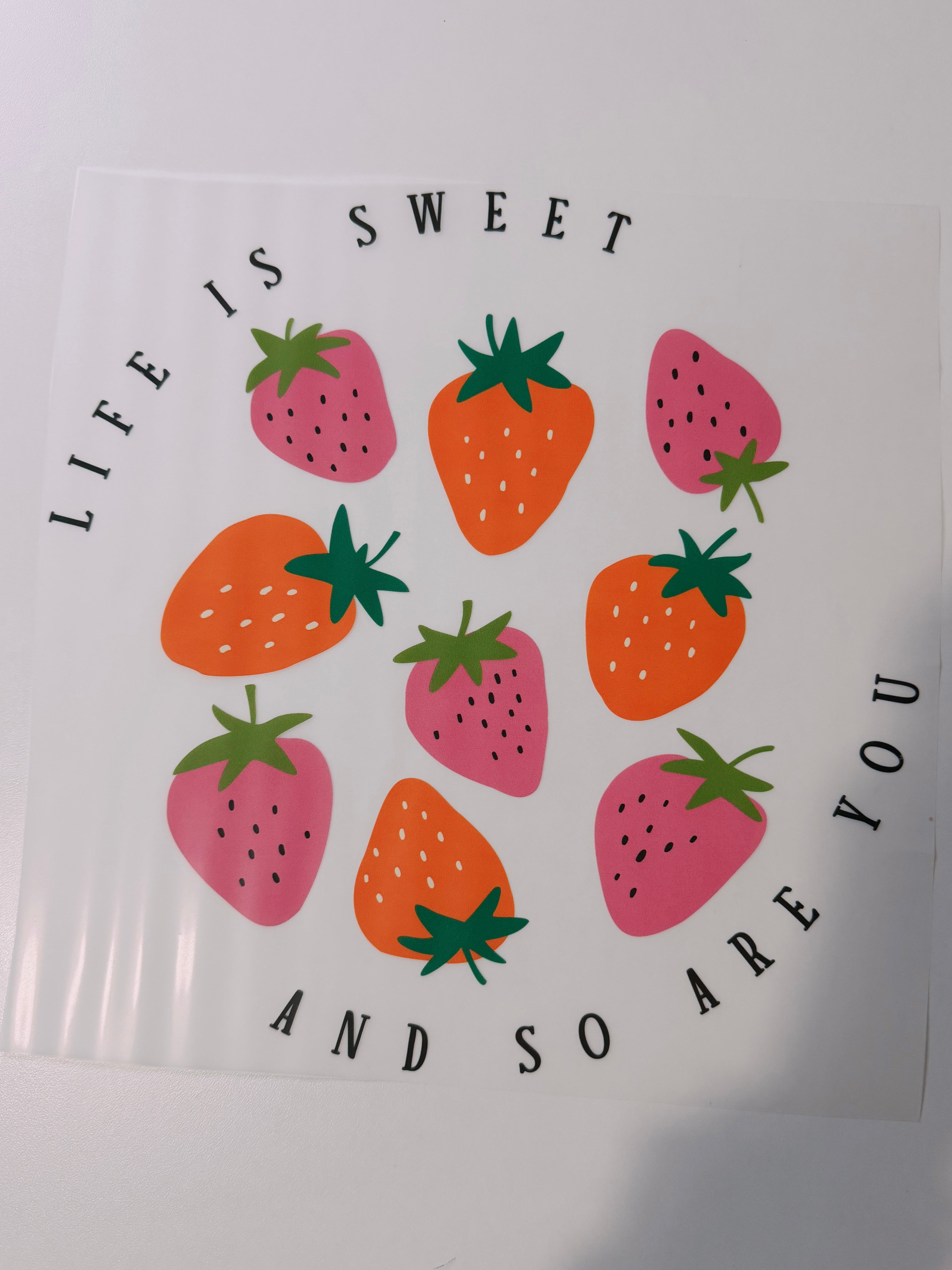 Life is sweet Transfer