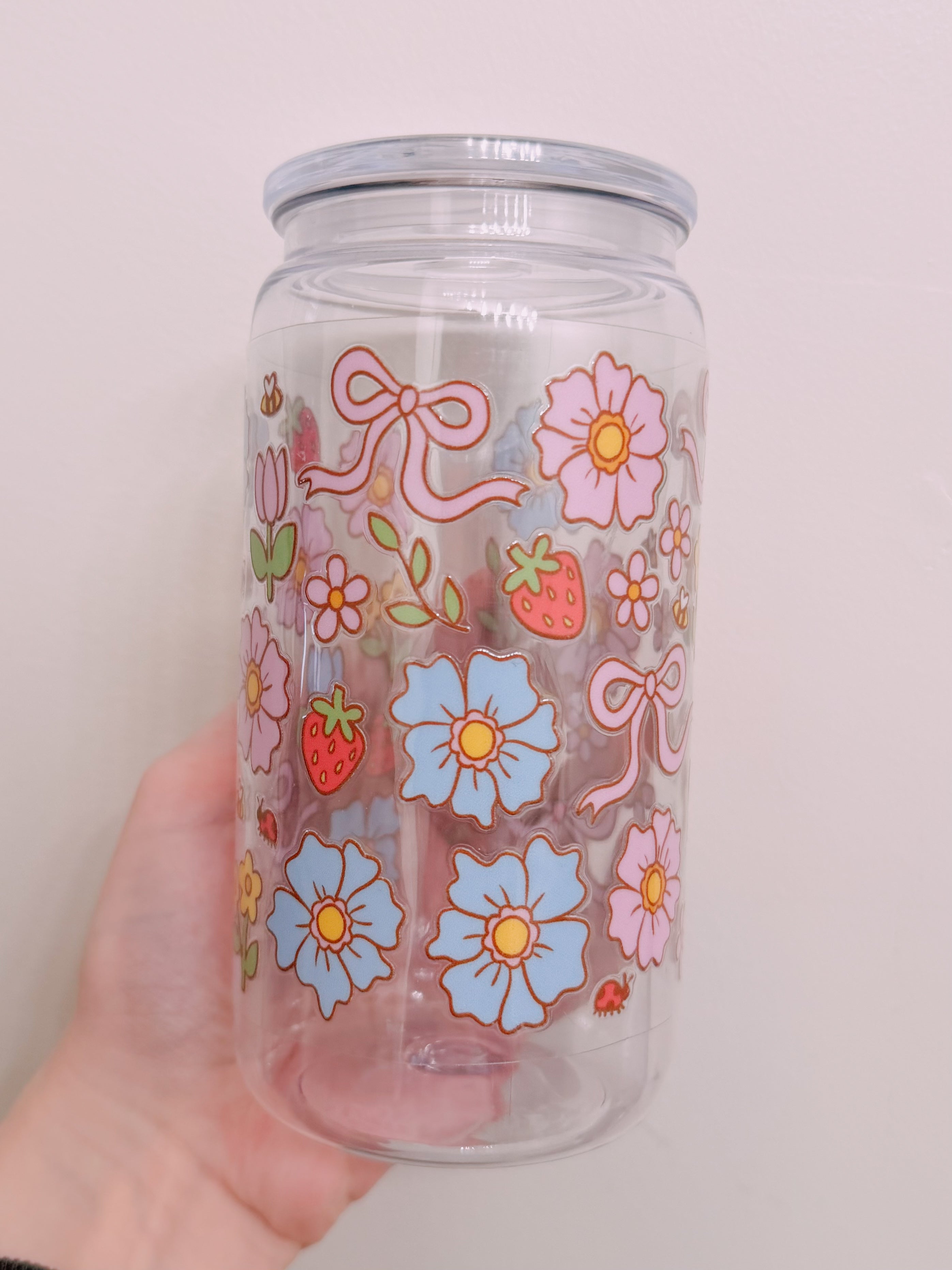 berries and flowers wrap