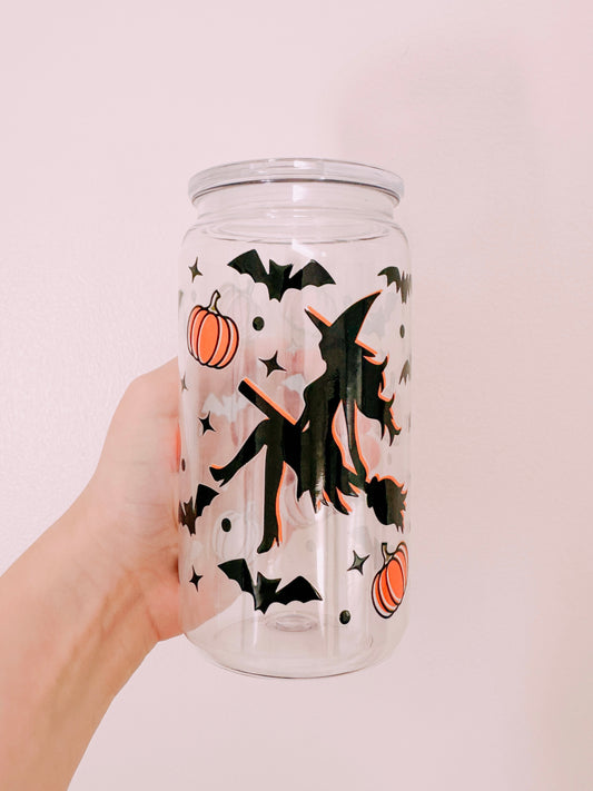Witch and Pumpkins Wrap