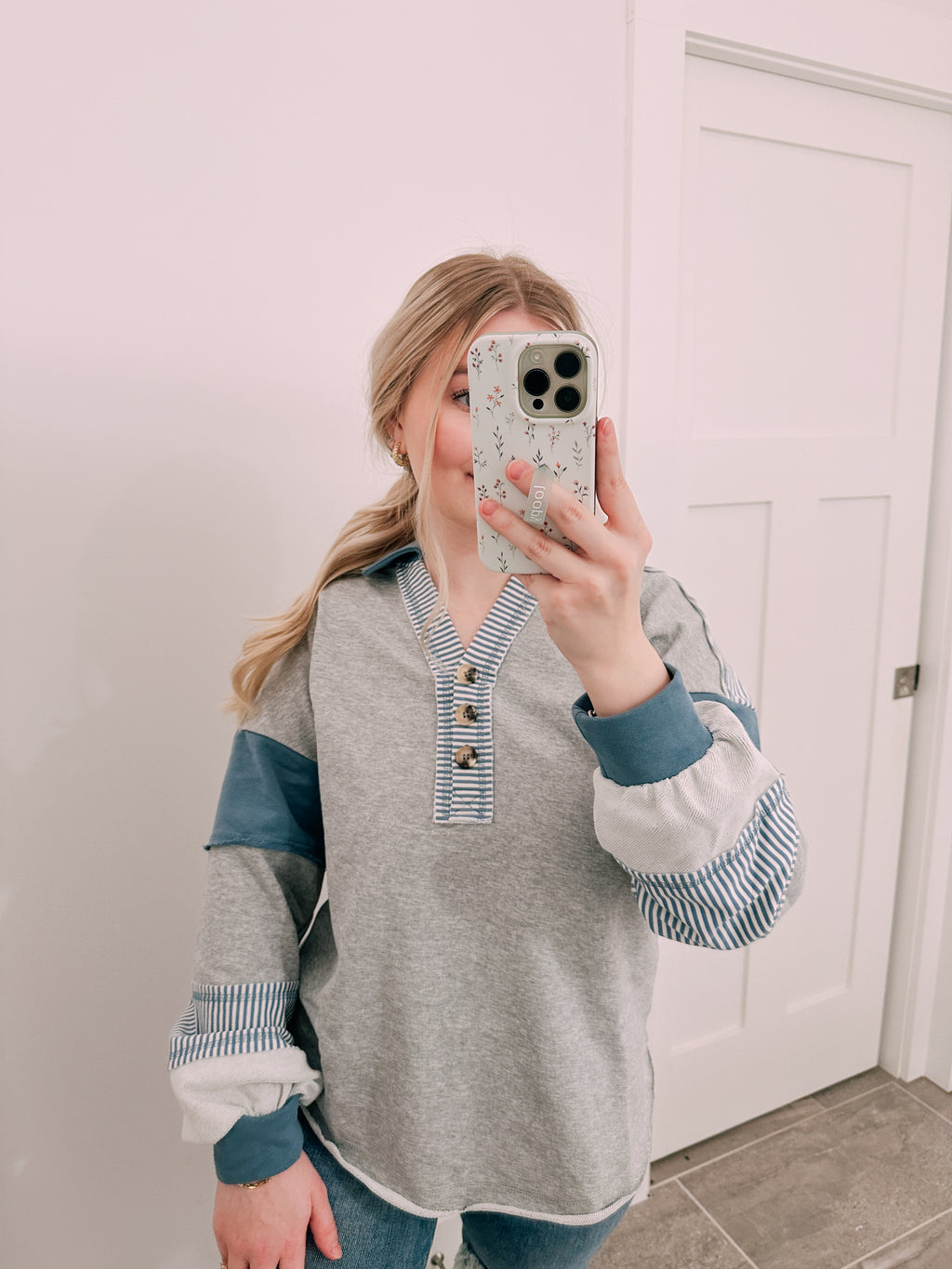 It Girl Pullover Grey