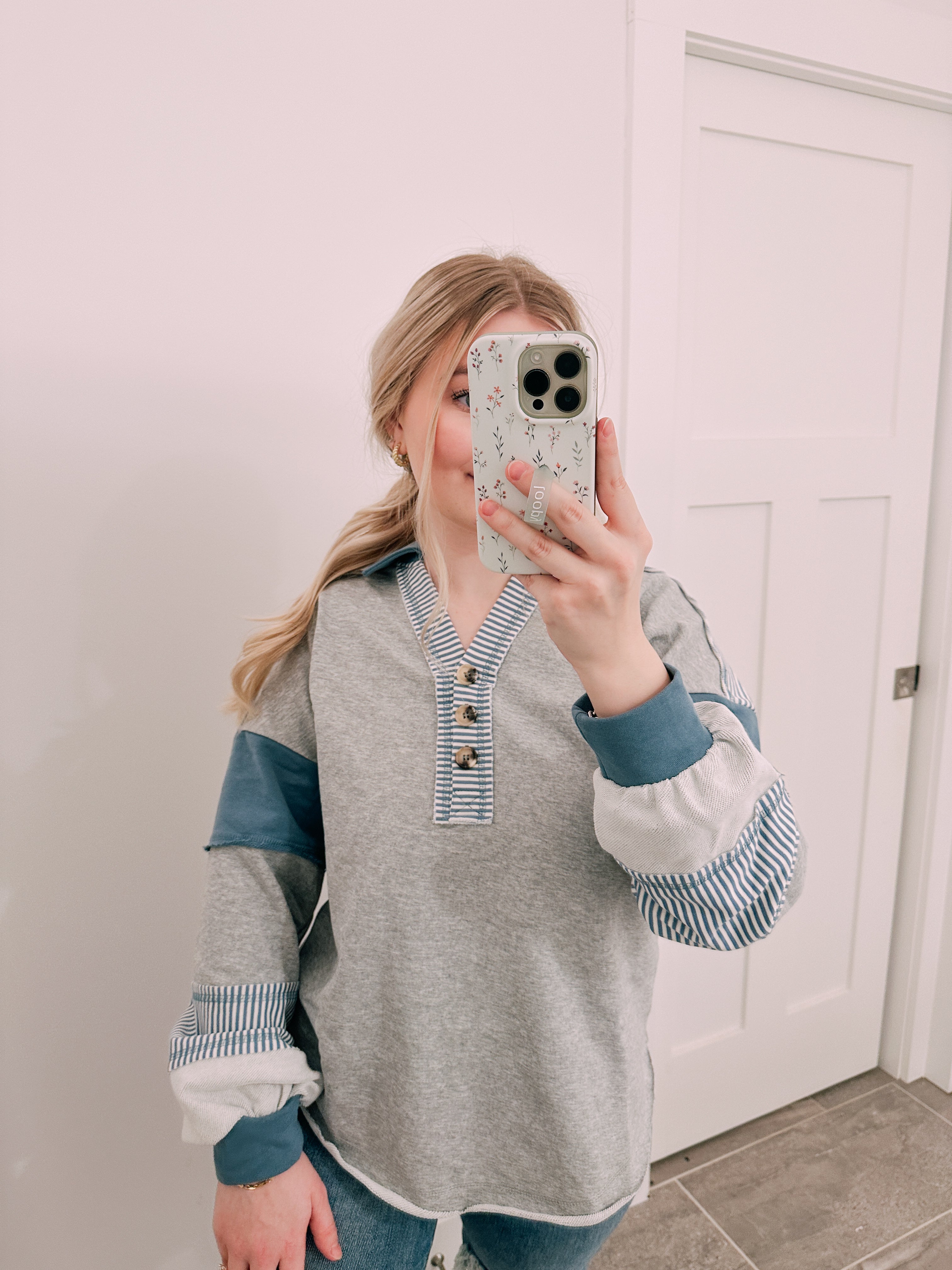 It Girl Pullover Grey