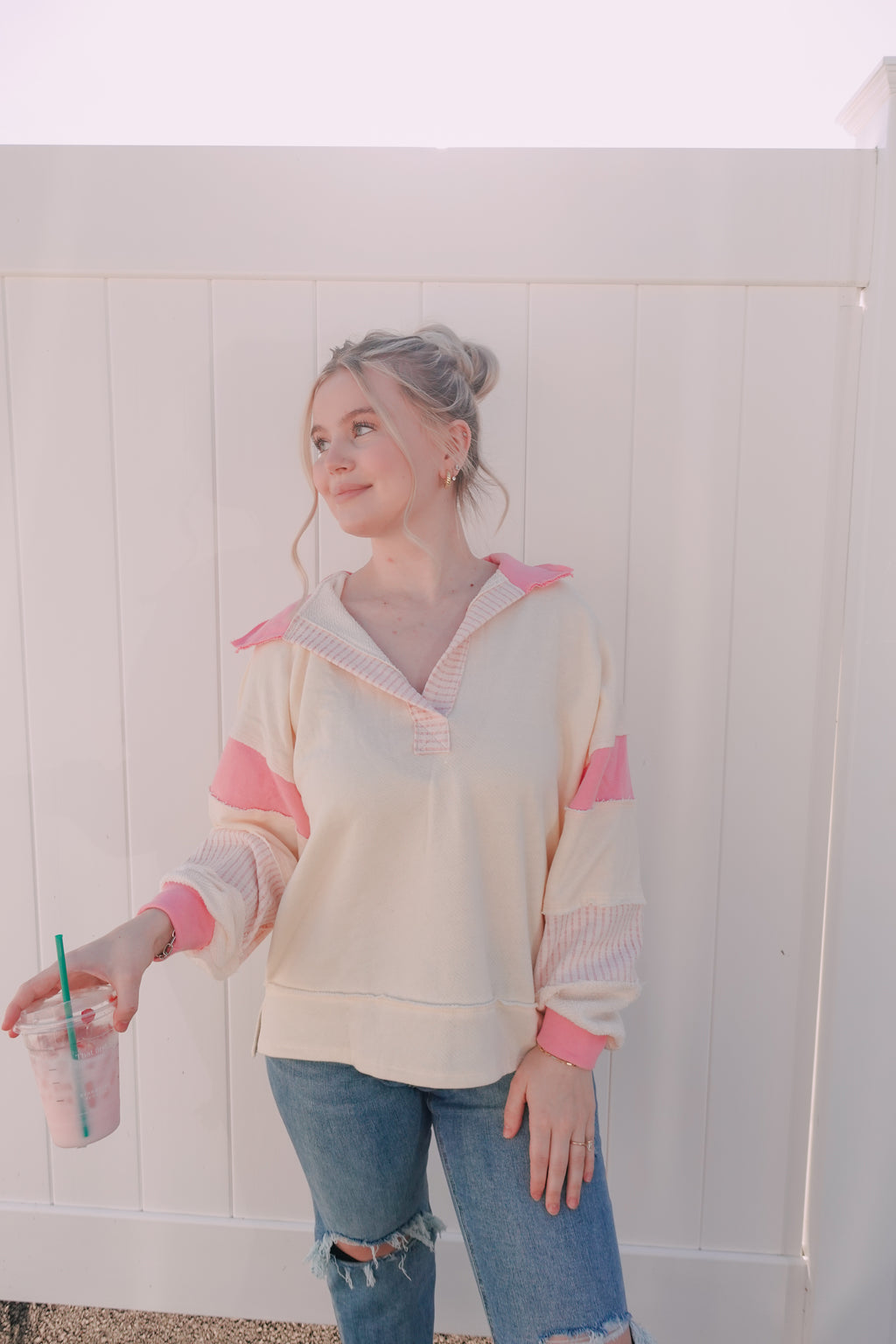 It Girl Pullover Pink