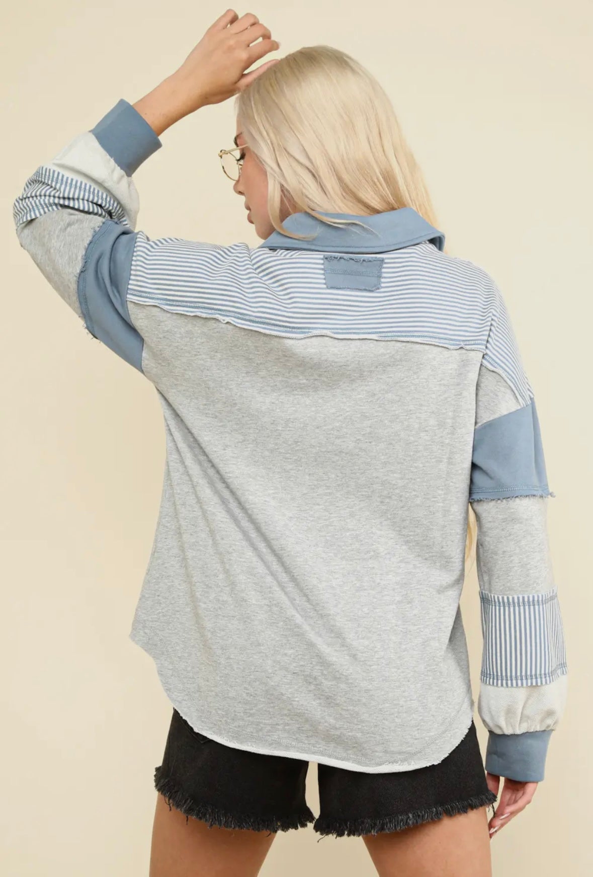 It Girl Pullover Grey