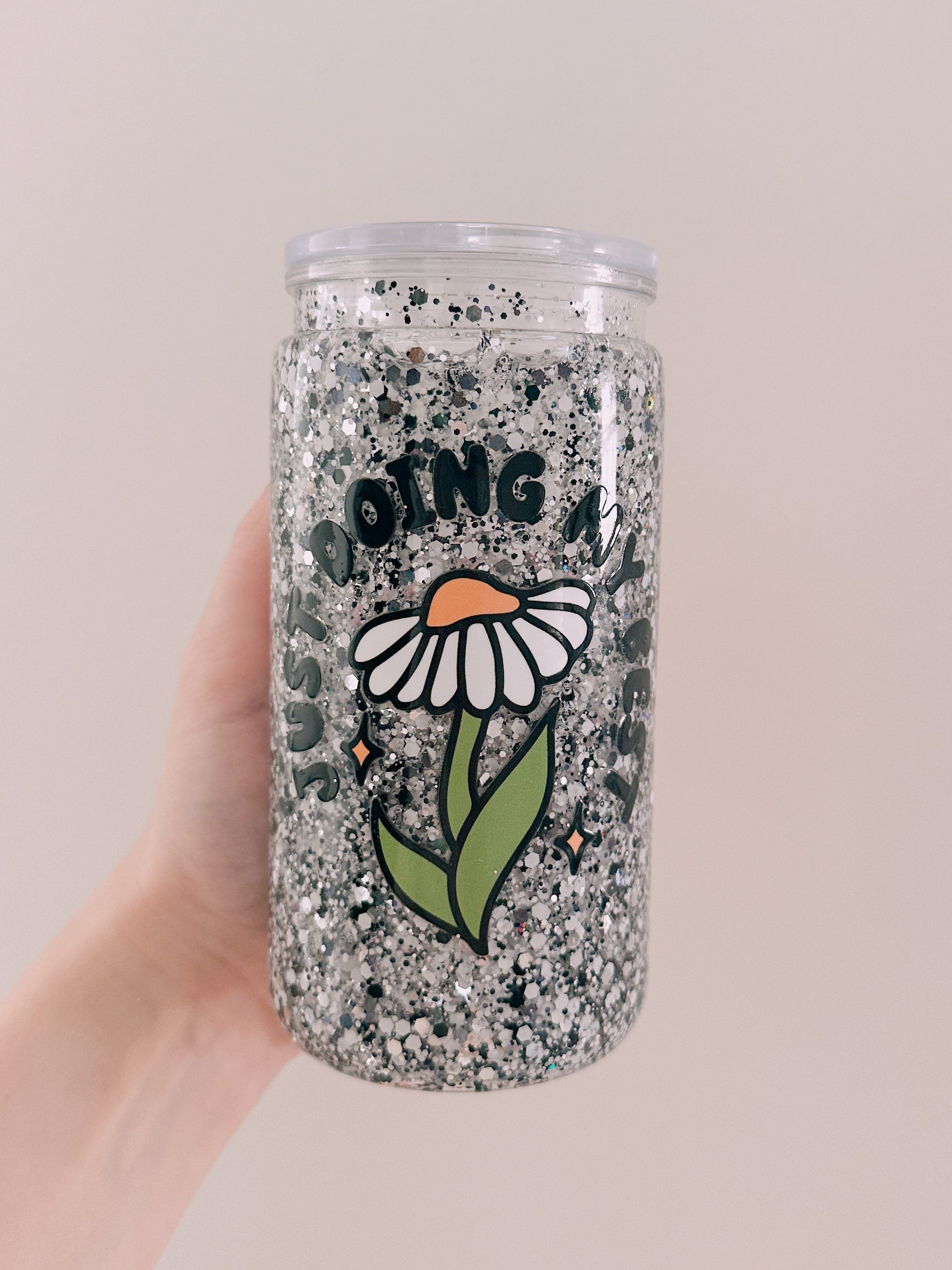 Doing My Best 16oz Snow Globe - READY TO SHIP