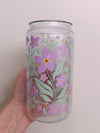 Purple petal  wrap