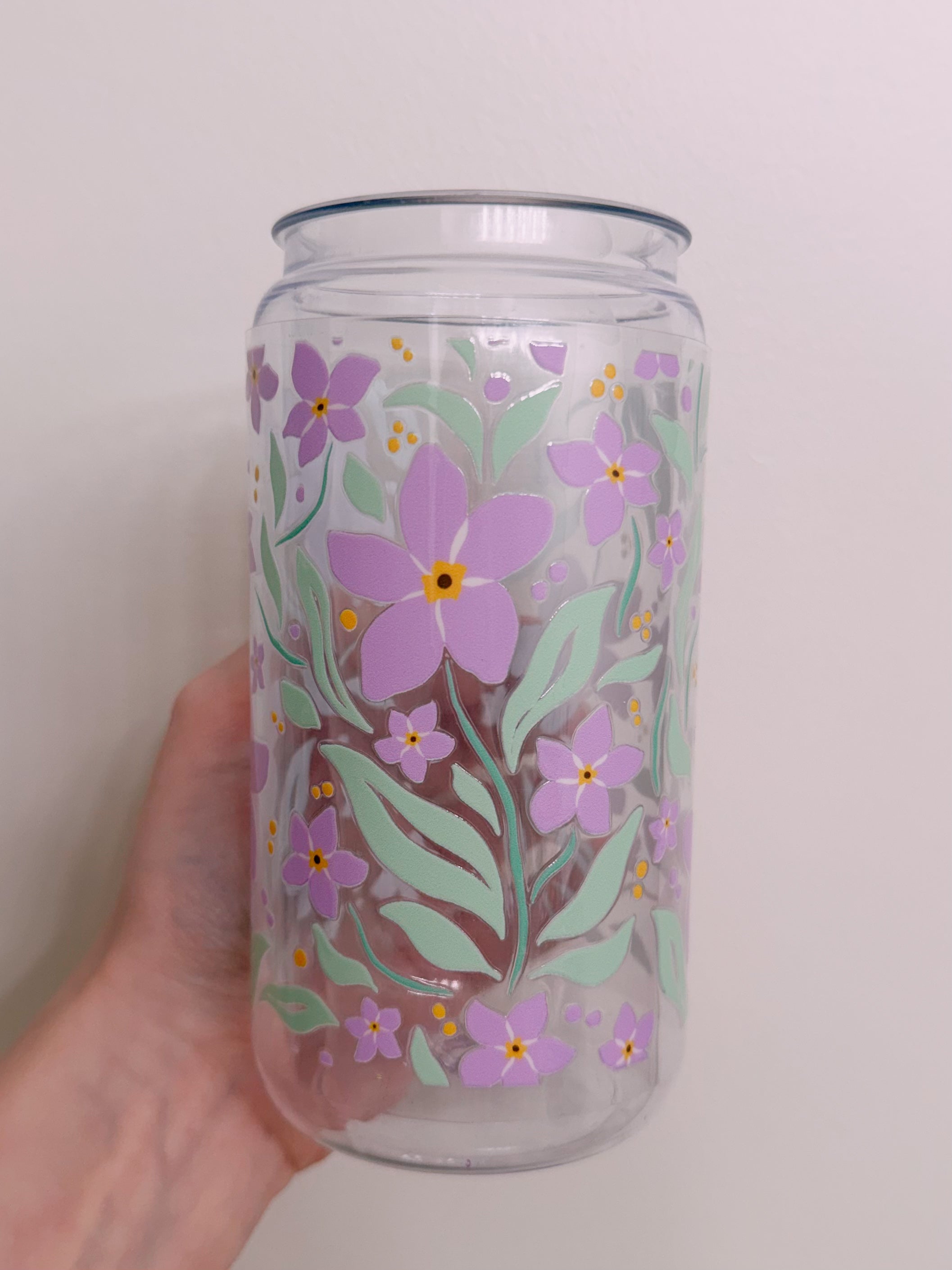 Purple petal  wrap