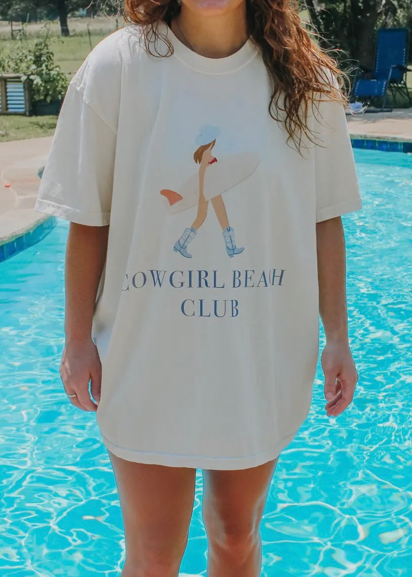 Cowgirl Beach Club Tee