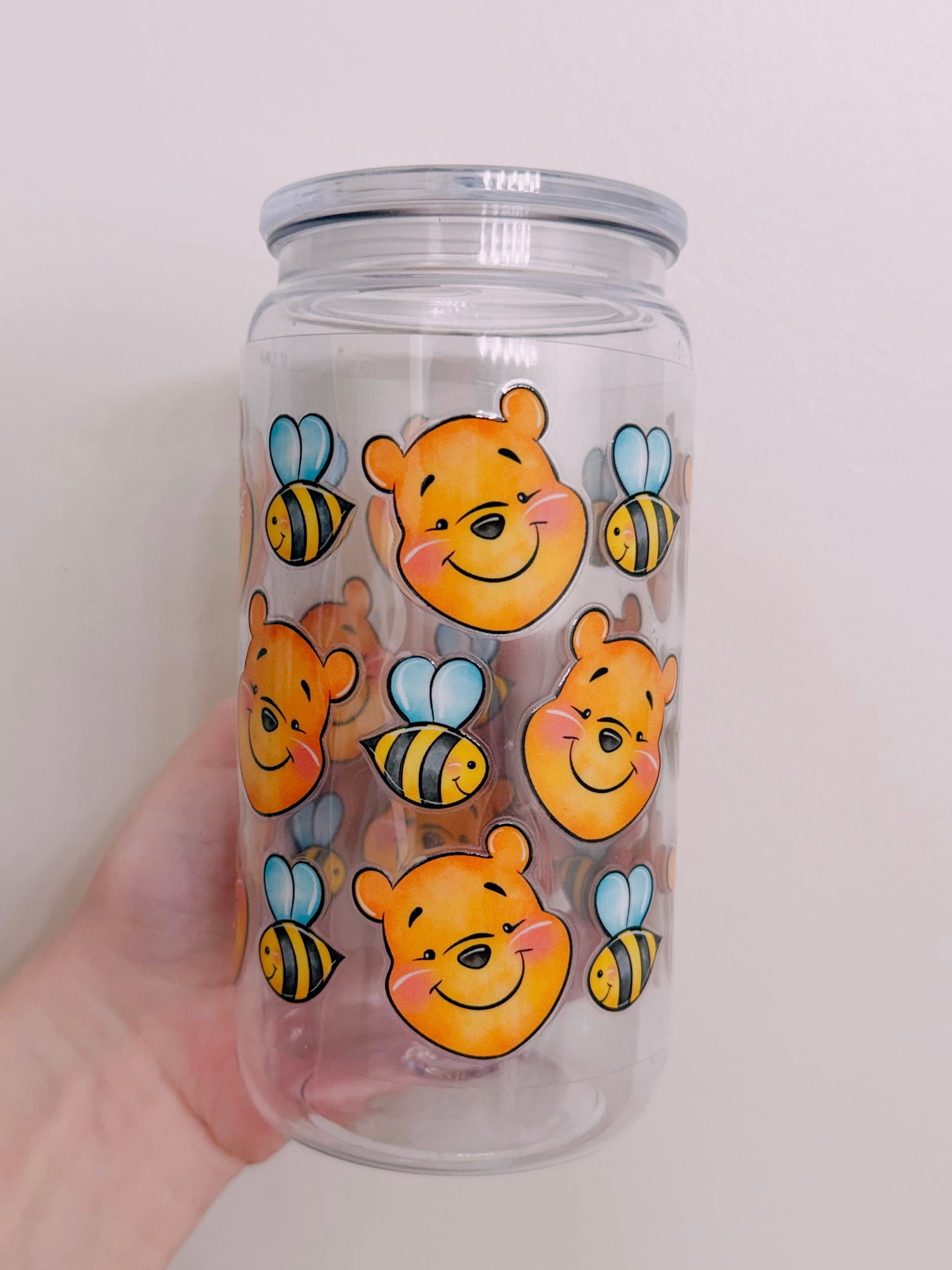 Winnie with bees wrap