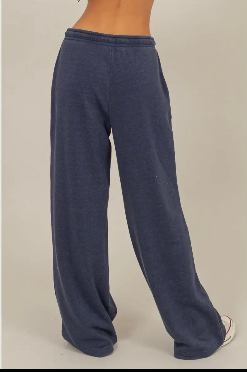 Fleece Lounge Pants Dark Night