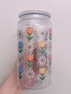 tulips and florals wrap