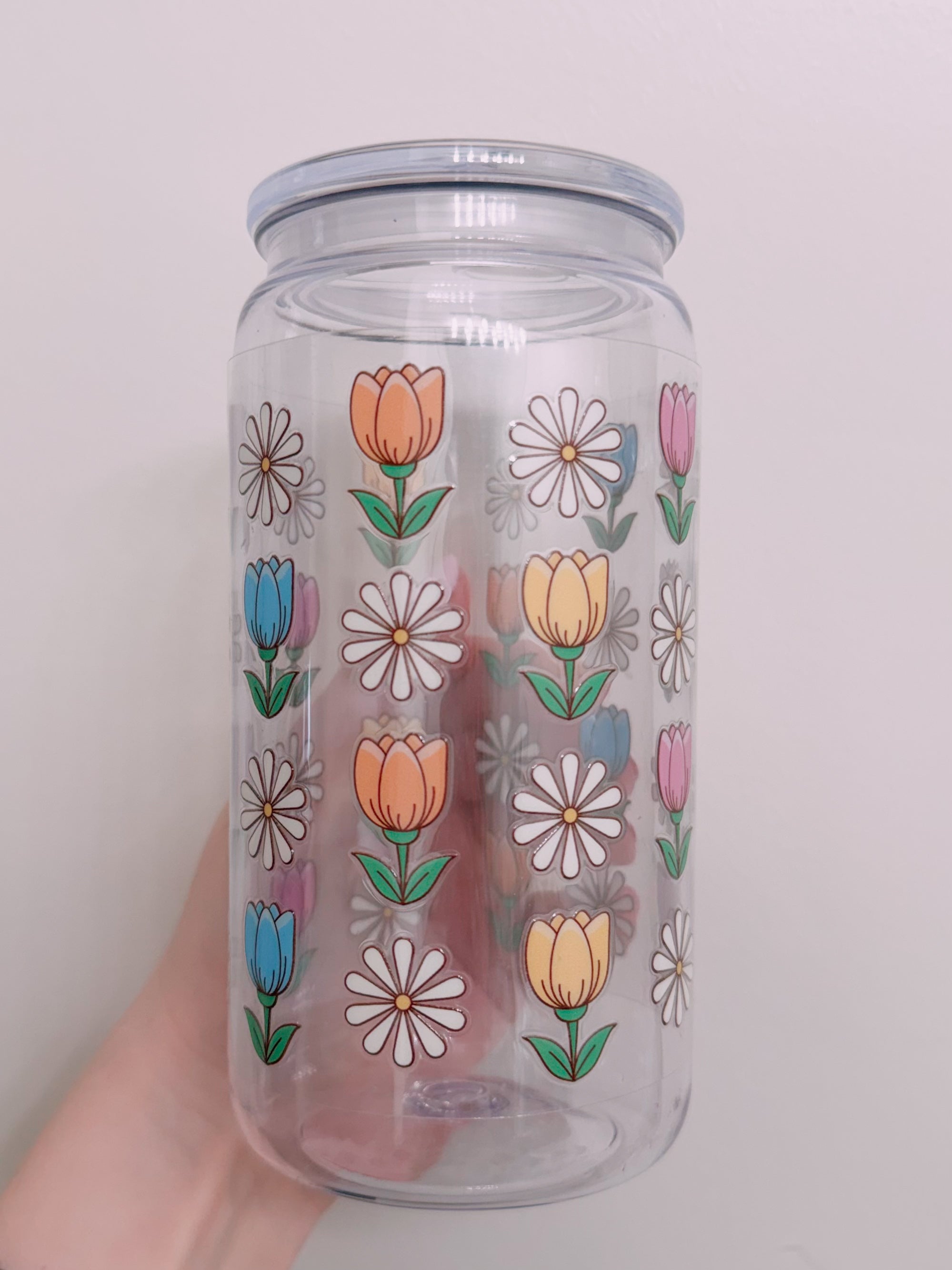 tulips and florals wrap