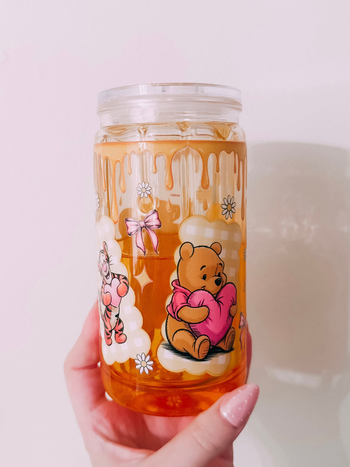 PREMADE 16oz Winnie honey drip cup!