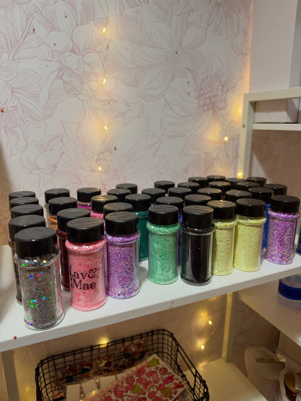 Glitter wholesale + samples!! 38 shakers
